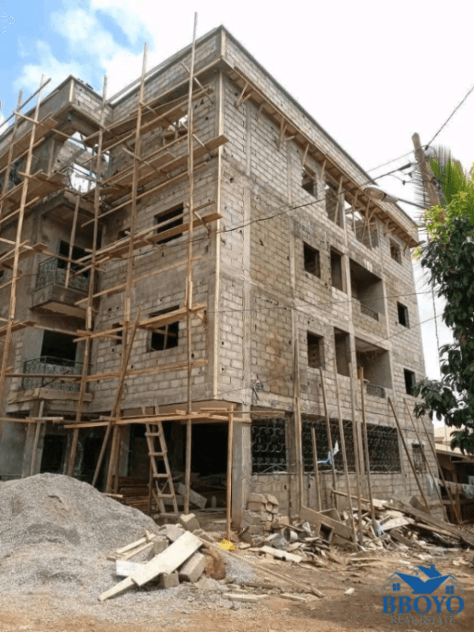 Modern commercial buildings 